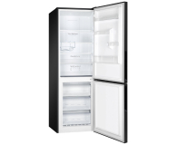 Lodówka Amica FK3356.4GBDFZAA No Frost 185,5cm Czarne Szkło Komora Zero 317L - 574644 - zdjęcie 3